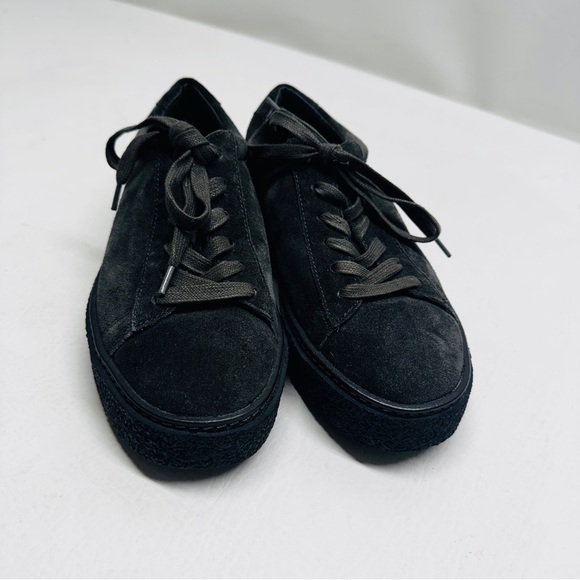 VINCE WOMENS SIZE 5 lace up charcoal - Picture 2 of 6